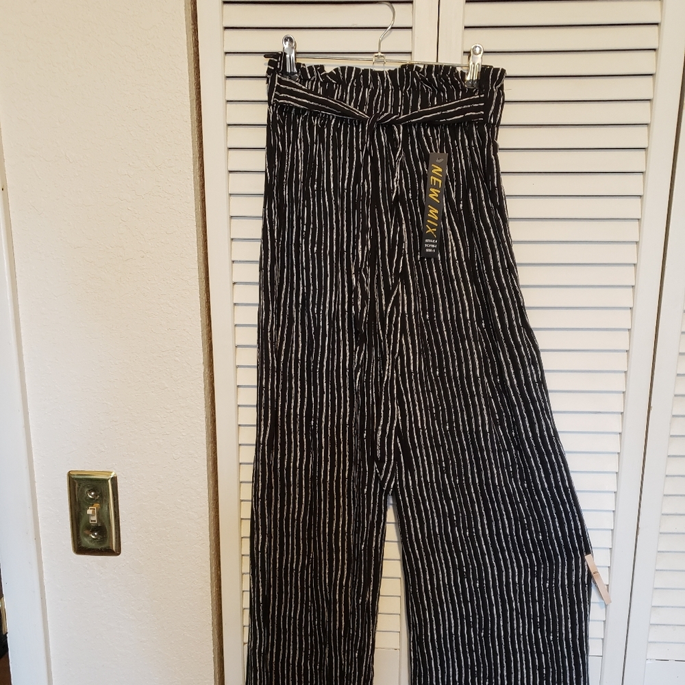 Wide leg dress pants